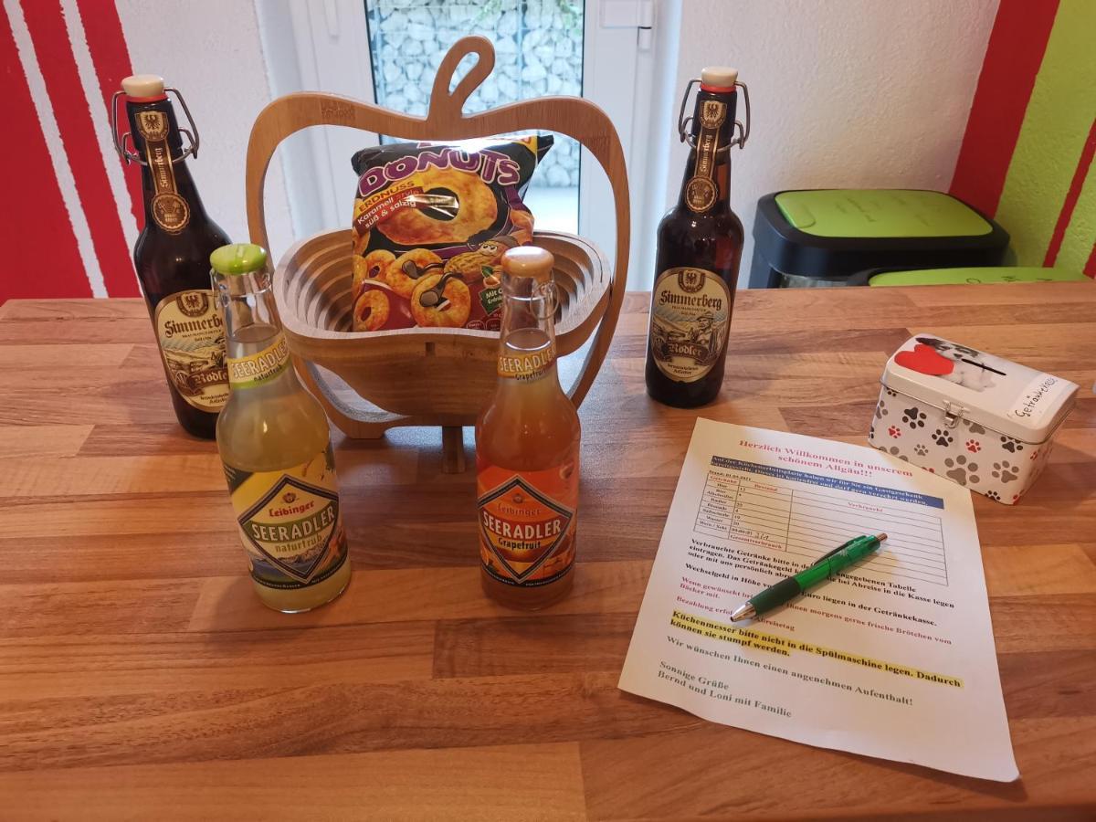 Ferienwohnung Im Landhausstil Oberreute Bagian luar foto